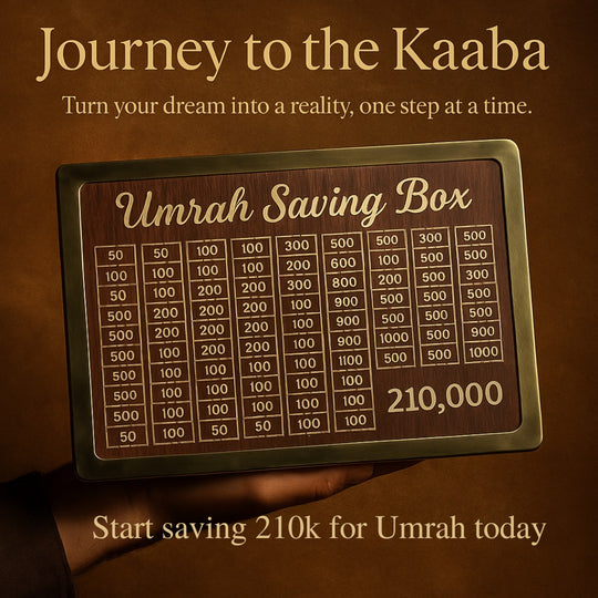 Umrah Saving Box ✨ | Flat 40% OFF 🔥