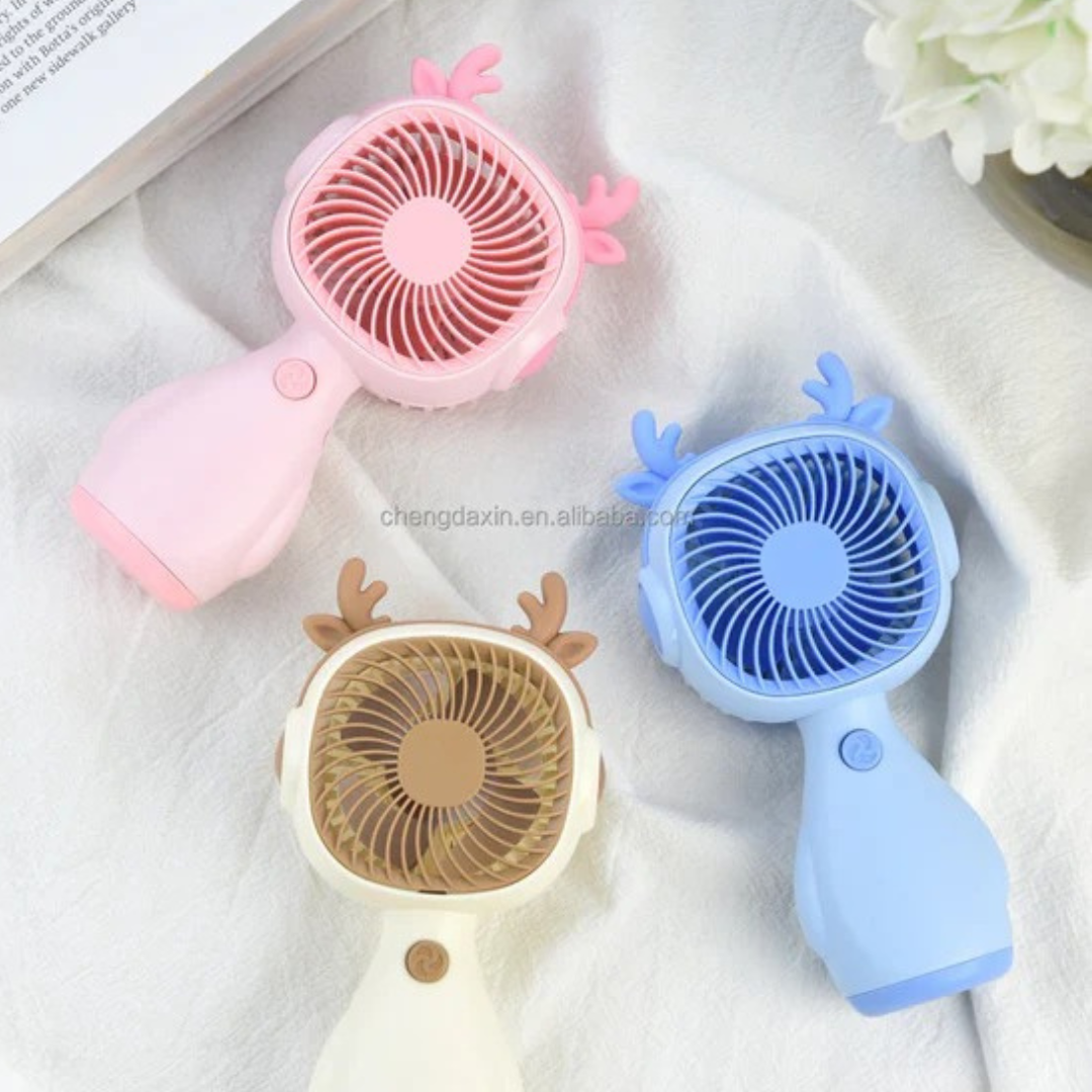 🌬️ Portable Handy Fan – Rechargeable, Stay Cool Anywhere! 50% OFF TODAY ONLY! ❄️✨