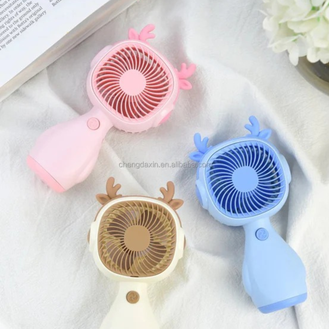 🌬️ Portable Handy Fan – Rechargeable, Stay Cool Anywhere! 50% OFF TODAY ONLY! ❄️✨