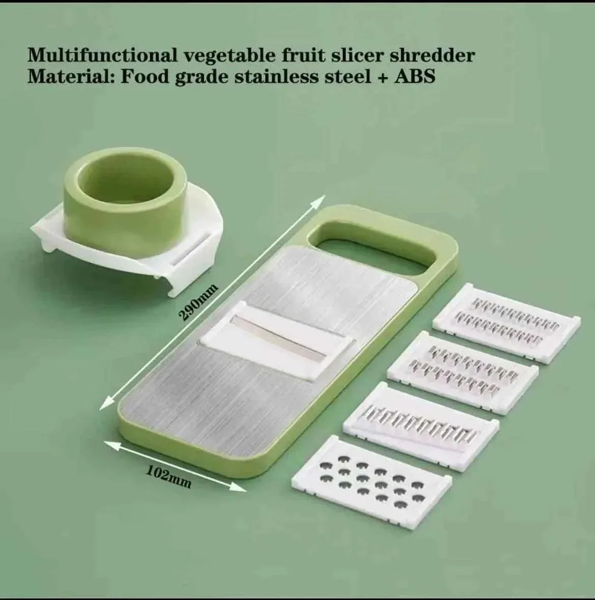 5 in 1 Vegetable Cutter Multifunctional Grater & Cutter