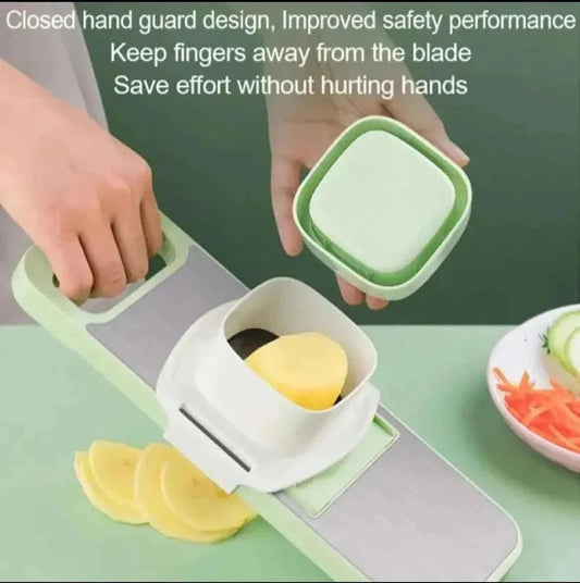 5 in 1 Vegetable Cutter Multifunctional Grater & Cutter