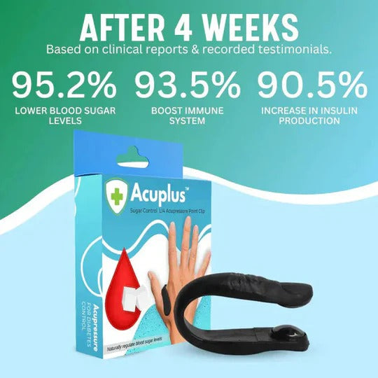 AcuPlus+ Sugar Control Acupressure Clip š„ Flat 30% OFF š„