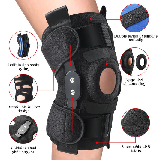 2Pcs/set Men Women Compression Knee Sleeves Knee Support For Knee Pain Relief C