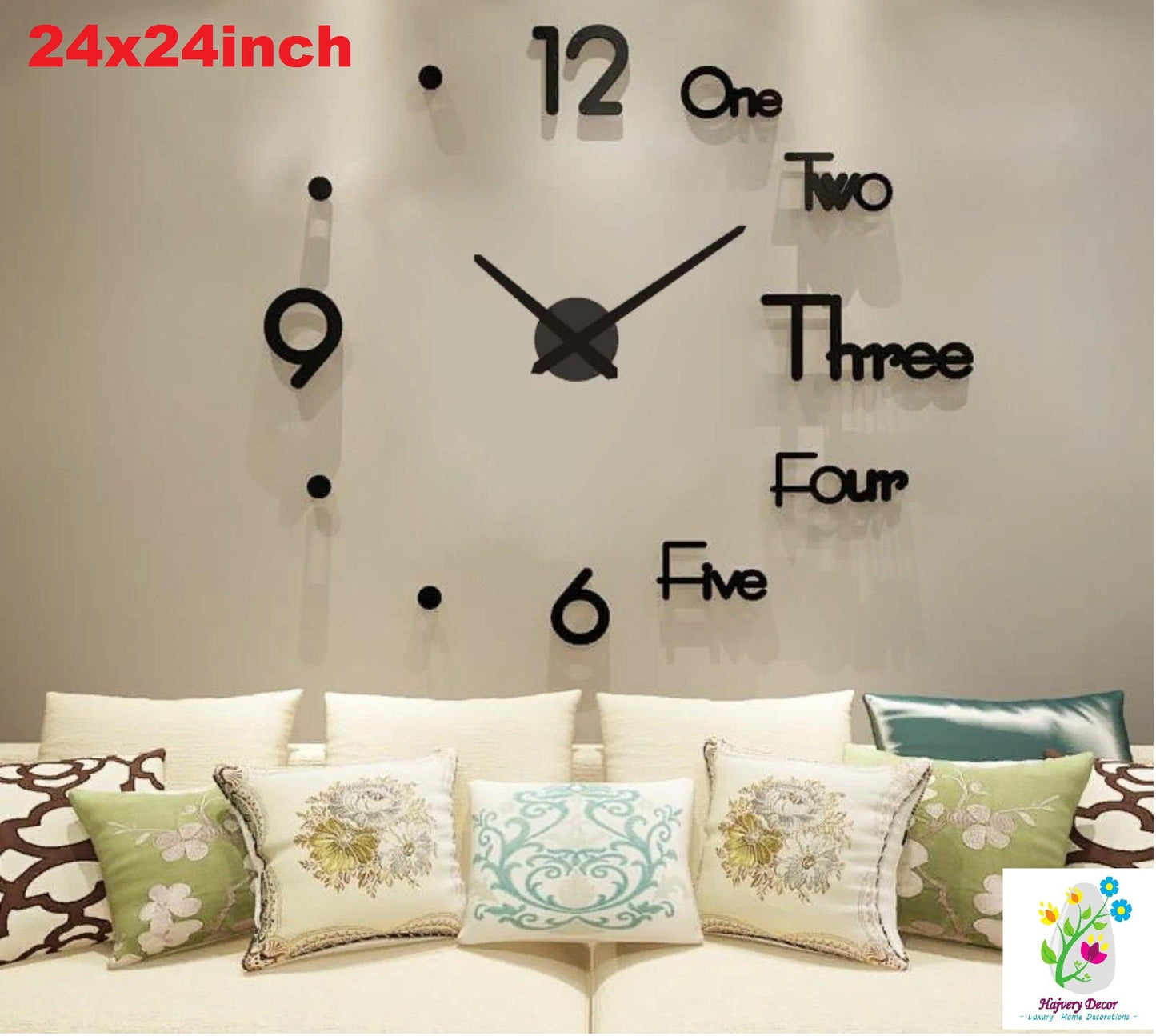 Modern Acrylic Wall Clock 🕒 | FLATT 40 OFF |