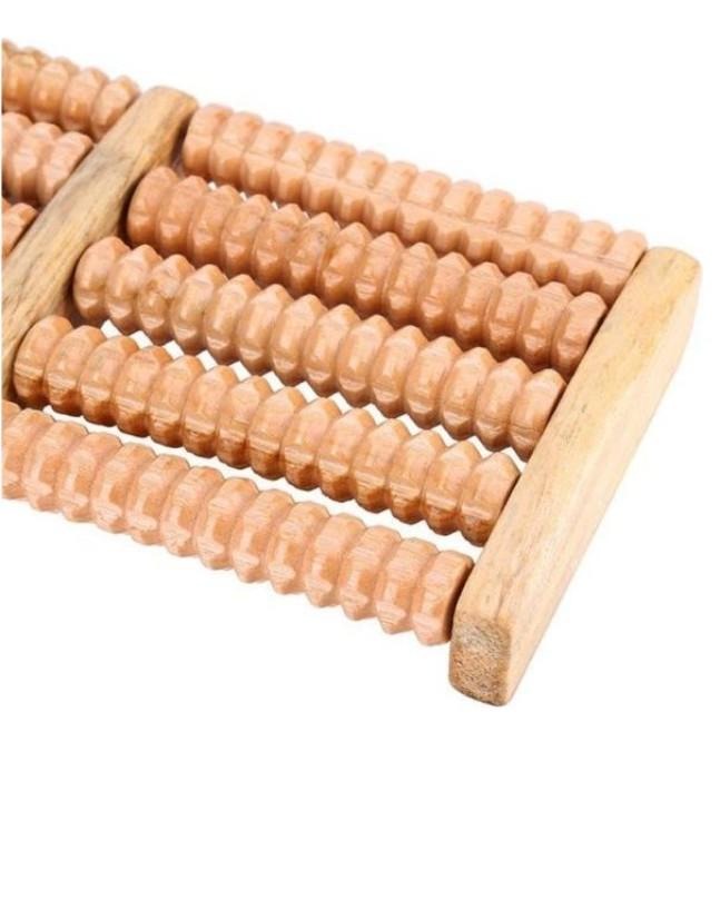 Wooden Roller Foot Massager 🔥 | Flat 40% Off