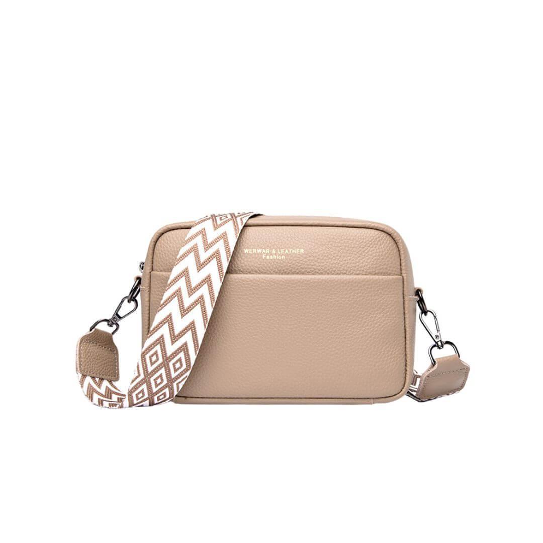 Classic Charm Leather Crossbody Purse