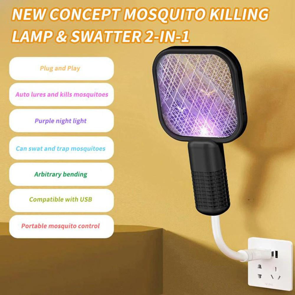 🔋⚡ USB Electric Mosquito Swatter