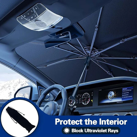 Car Windshield Sun Shade Umbrella 🌂 ☀️ 🚘