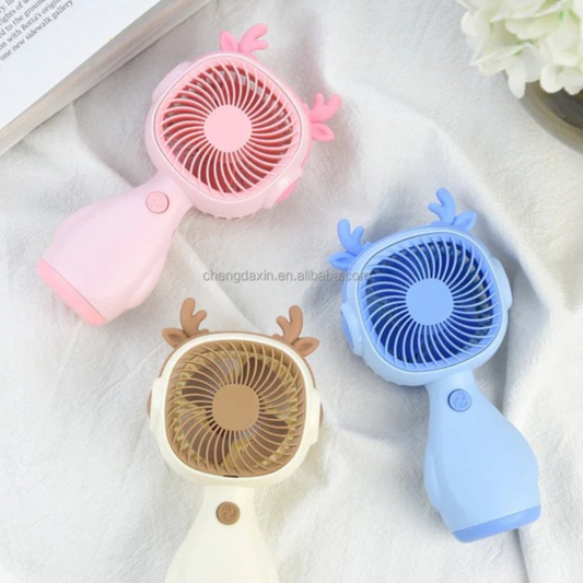 🌬️ Portable Handy Fan – Rechargeable, Stay Cool Anywhere! 50% OFF TODAY ONLY! ❄️✨