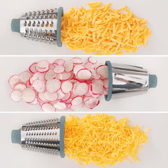 🔥3 in 1 Manual Tabletop Drum Grater Turbo Drum Cutter 🔥