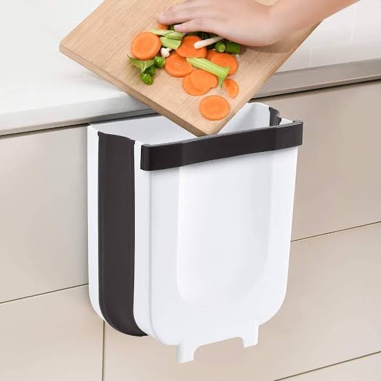 9L Wall-Mounted Foldable Trash Bin 🗑️ [ 🌸 70% OFF]