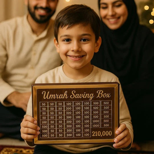 Umrah Saving Box (210000) ✨ | Flat 50% OFF 🔥