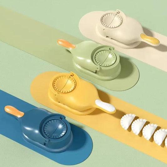 2-in-1 Dumpling & Samosa Maker Press – Easy Pastry Dough Wrapper Mold for Homemade Snacks