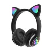 🎧 Wireless Cat Ear Headphones with Mic – Bluetooth, 50% OFF TODAY ONLY! 🐱✨