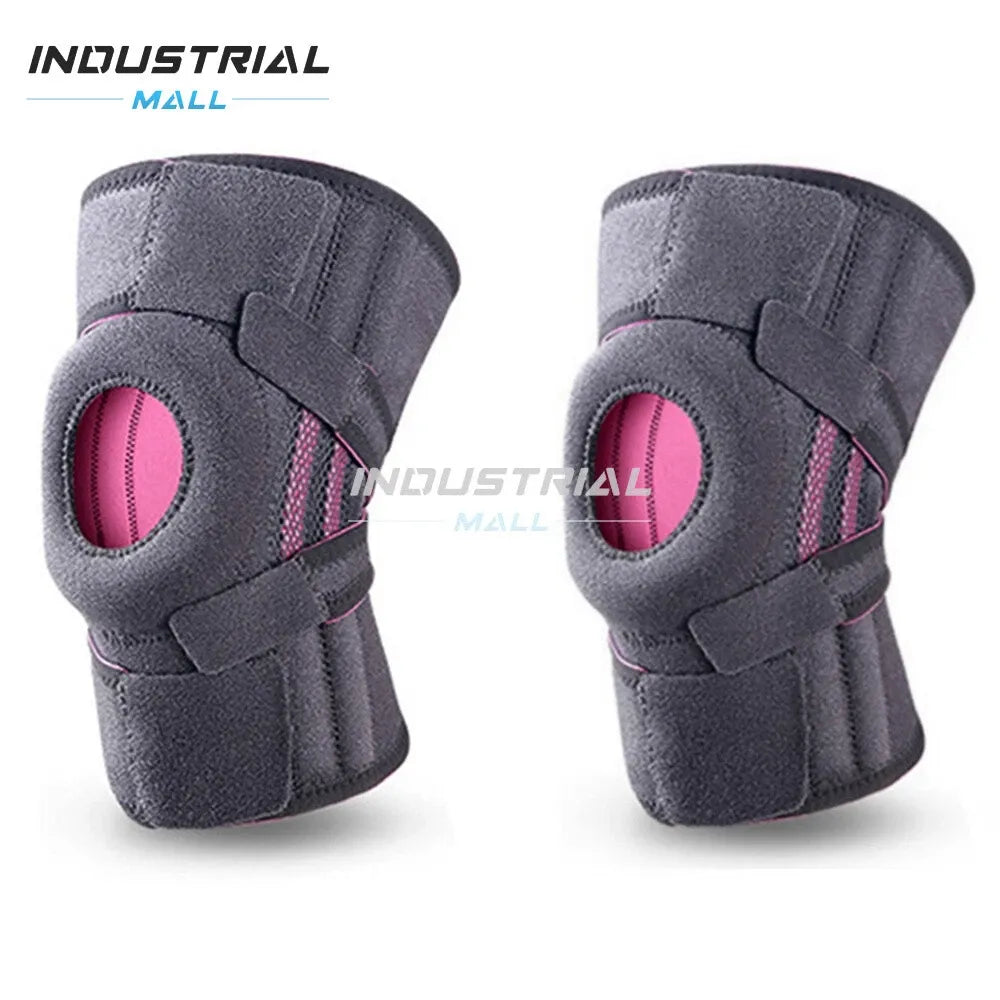 2Pcs/set Men Women Compression Knee Sleeves Knee Support For Knee Pain Relief C