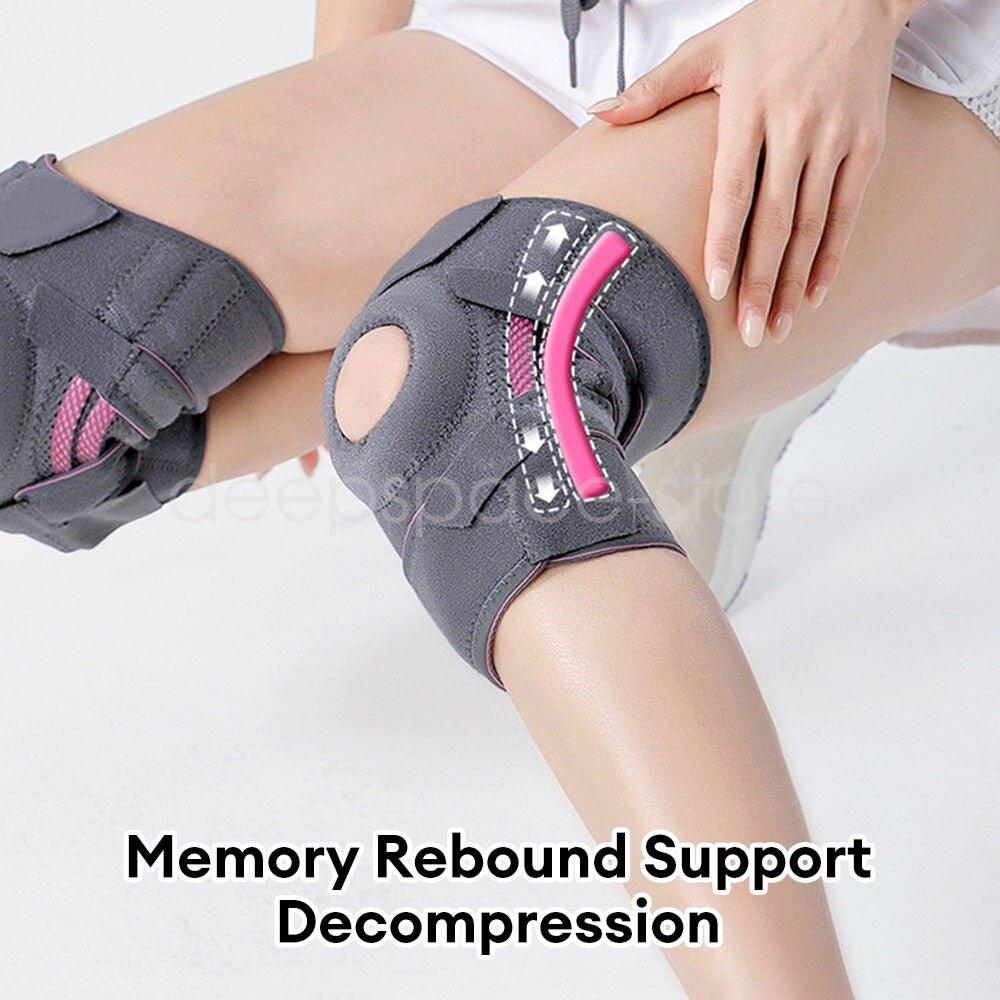 2Pcs/set Men Women Compression Knee Sleeves Knee Support For Knee Pain Relief C