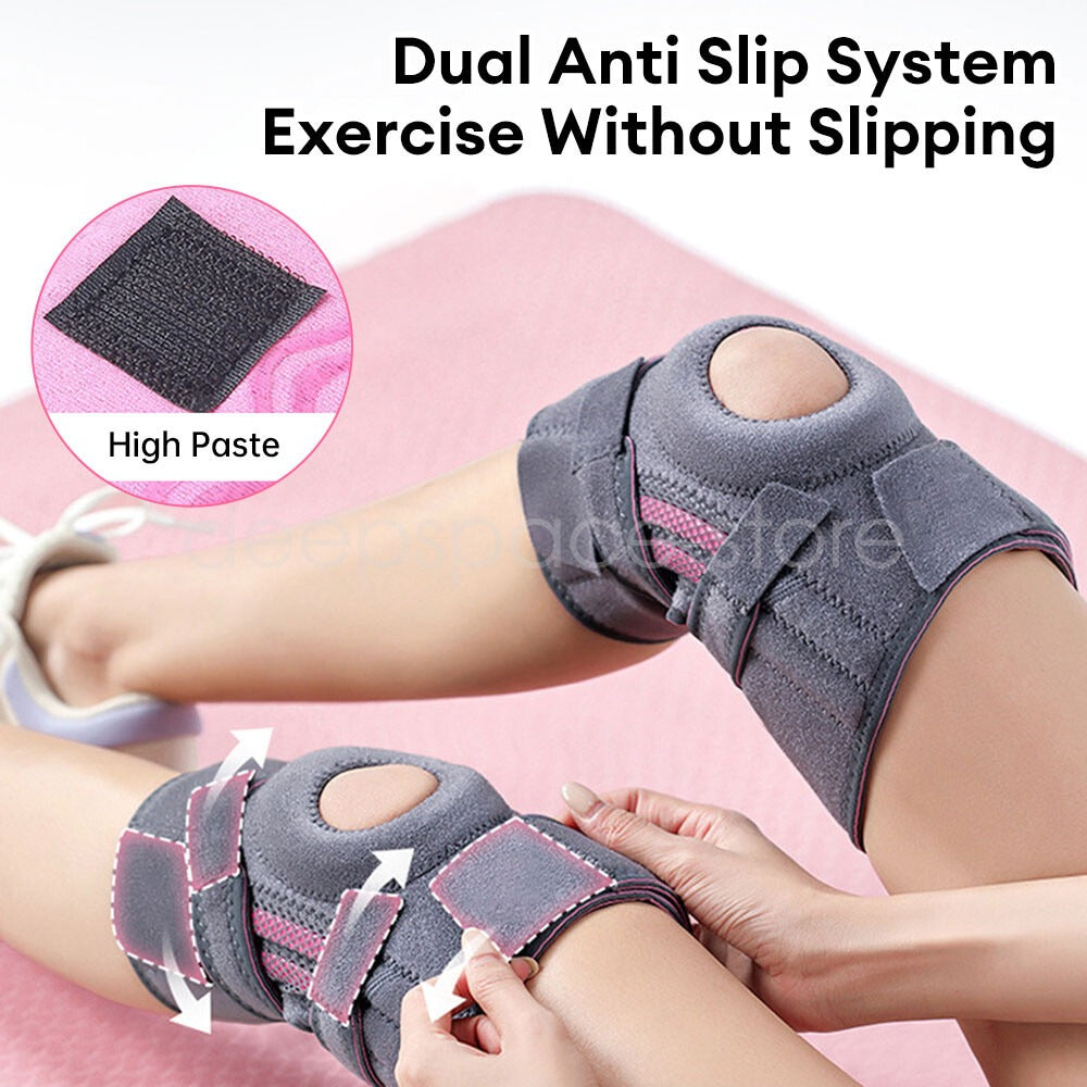 2Pcs/set Men Women Compression Knee Sleeves Knee Support For Knee Pain Relief C